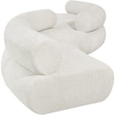  Manufacturer Color_Cream -- Meridian Bale Fabric 4 pc Sectional IMAGE 5