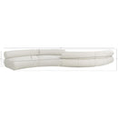  Manufacturer Color_Cream -- Meridian Bale Fabric 4 pc Sectional IMAGE 9
