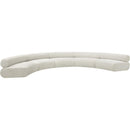  Manufacturer Color_Cream -- Meridian Bale Fabric 5 pc Sectional IMAGE 4