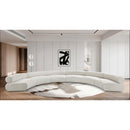  Manufacturer Color_Cream -- Meridian Bale Fabric 6 pc Sectional IMAGE 2