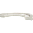  Manufacturer Color_Cream -- Meridian Bale Fabric 6 pc Sectional IMAGE 4