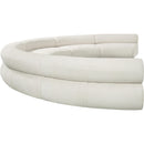  Manufacturer Color_Cream -- Meridian Bale Fabric 6 pc Sectional IMAGE 7