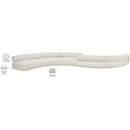  Manufacturer Color_Cream -- Meridian Bale Fabric 6 pc Sectional IMAGE 12