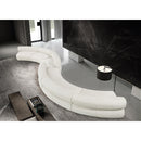  Manufacturer Color_Cream -- Meridian Bale Fabric 6 pc Sectional IMAGE 2