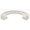  Manufacturer Color_Cream -- Meridian Bale Fabric 8 pc Sectional IMAGE 12