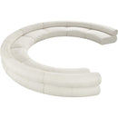  Manufacturer Color_Cream -- Meridian Bale Fabric 8 pc Sectional IMAGE 6