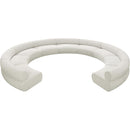  Manufacturer Color_Cream -- Meridian Bale Fabric 9 pc Sectional IMAGE 5