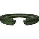  Manufacturer Color_Green -- Bale 202" Green Chenille Fabric Upholstered 10 pc Modular Sectional IMAGE 4