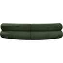  Manufacturer Color_Green -- Bale 108" Green Chenille Fabric Upholstered 2 pc Modular Sectional IMAGE 3