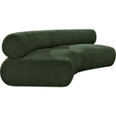  Manufacturer Color_Green -- Bale 108" Green Chenille Fabric Upholstered 2 pc Modular Sectional IMAGE 6