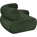  Manufacturer Color_Green -- Bale 108" Green Chenille Fabric Upholstered 2 pc Modular Sectional IMAGE 7
