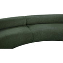  Manufacturer Color_Green -- Bale 108" Green Chenille Fabric Upholstered 2 pc Modular Sectional IMAGE 9