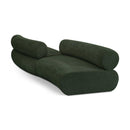  Manufacturer Color_Green -- Bale 108" Green Chenille Fabric Upholstered 2 pc Modular Sectional IMAGE 1