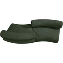  Manufacturer Color_Green -- Bale 108" Green Chenille Fabric Upholstered 2 pc Modular Sectional IMAGE 4