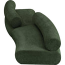  Manufacturer Color_Green -- Bale 108" Green Chenille Fabric Upholstered 2 pc Modular Sectional IMAGE 6