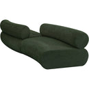 Manufacturer Color_Green -- Bale 108" Green Chenille Fabric Upholstered 2 pc Modular Sectional IMAGE 7