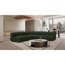  Manufacturer Color_Green -- Bale 152" Green Chenille Fabric Upholstered 3 pc Modular Sectional IMAGE 2
