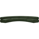  Manufacturer Color_Green -- Bale 183" Green Chenille Fabric Upholstered 4 pc Modular Sectional IMAGE 4