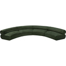  Manufacturer Color_Green -- Bale 183" Green Chenille Fabric Upholstered 4 pc Modular Sectional IMAGE 5