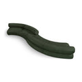  Manufacturer Color_Green -- Bale 202" Green Chenille Fabric Upholstered 4 pc Modular Sectional IMAGE 1