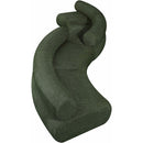  Manufacturer Color_Green -- Bale 202" Green Chenille Fabric Upholstered 4 pc Modular Sectional IMAGE 4