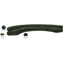  Manufacturer Color_Green -- Bale 202" Green Chenille Fabric Upholstered 5 pc Modular Sectional IMAGE 12