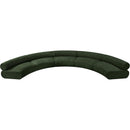  Manufacturer Color_Green -- Bale 202" Green Chenille Fabric Upholstered 5 pc Modular Sectional IMAGE 5