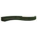  Manufacturer Color_Green -- Bale 280" Green Chenille Fabric Upholstered 6 pc Modular Sectional IMAGE 11