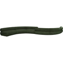  Manufacturer Color_Green -- Bale 280" Green Chenille Fabric Upholstered 6 pc Modular Sectional IMAGE 4