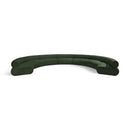 Meridian Bale Green Chenille Fabric Modular Sofa IMAGE 1