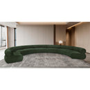  Manufacturer Color_Green -- Bale 202" Green Chenille Fabric Upholstered 7 pc Modular Sectional IMAGE 2