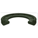  Manufacturer Color_Green -- Bale 202" Green Chenille Fabric Upholstered 8 pc Modular Sectional IMAGE 12