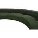  Manufacturer Color_Green -- Bale 202" Green Chenille Fabric Upholstered 8 pc Modular Sectional IMAGE 8