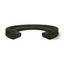  Manufacturer Color_Green -- Bale 202" Green Chenille Fabric Upholstered 9 pc Modular Sectional IMAGE 1