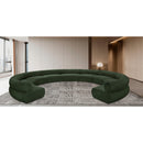  Manufacturer Color_Green -- Bale 202" Green Chenille Fabric Upholstered 9 pc Modular Sectional IMAGE 2