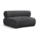  Manufacturer Color_Grey -- Bale Grey Chenille Fabric Upholstered Modular Chair IMAGE 1