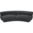  Manufacturer Color_Grey -- Bale 108" Grey Chenille Fabric Upholstered 2 pc Modular Sectional IMAGE 5