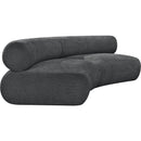  Manufacturer Color_Grey -- Bale 108" Grey Chenille Fabric Upholstered 2 pc Modular Sectional IMAGE 6