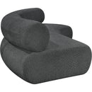  Manufacturer Color_Grey -- Bale 108" Grey Chenille Fabric Upholstered 2 pc Modular Sectional IMAGE 7