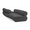  Manufacturer Color_Grey -- Bale 108" Grey Chenille Fabric Upholstered 2 pc Modular Sectional IMAGE 1