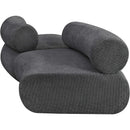  Manufacturer Color_Grey -- Bale 108" Grey Chenille Fabric Upholstered 2 pc Modular Sectional IMAGE 5