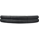 Meridian Bale Grey Chenille Fabric Modular Sofa IMAGE 3