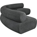  Manufacturer Color_Grey -- Bale 152" Grey Chenille Fabric Upholstered 3 pc Modular Sectional IMAGE 7