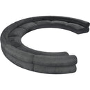  Manufacturer Color_Grey -- Bale 202" Grey Chenille Fabric Upholstered 8 pc Modular Sectional IMAGE 6