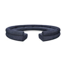 Meridian Bale Navy Chenille Fabric Modular Sofa IMAGE 1