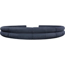 Manufacturer Color_Navy -- Bale 202" Navy Chenille Fabric Upholstered 10 pc Modular Sectional IMAGE 3