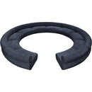 Meridian Bale Navy Chenille Fabric Modular Sofa IMAGE 5