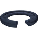  Manufacturer Color_Navy -- Bale 202" Navy Chenille Fabric Upholstered 10 pc Modular Sectional IMAGE 6