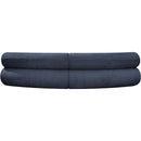  Manufacturer Color_Navy -- Bale 108" Navy Chenille Fabric Upholstered 2 pc Modular Sectional IMAGE 3