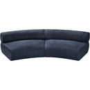  Manufacturer Color_Navy -- Bale 108" Navy Chenille Fabric Upholstered 2 pc Modular Sectional IMAGE 5